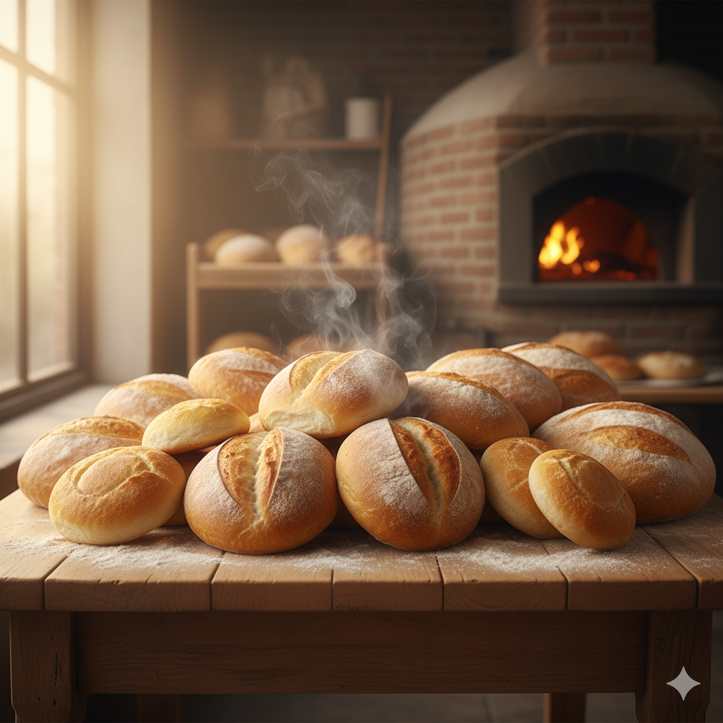 “Berlines frescos por mayor en Santiago – Panadería Blume”