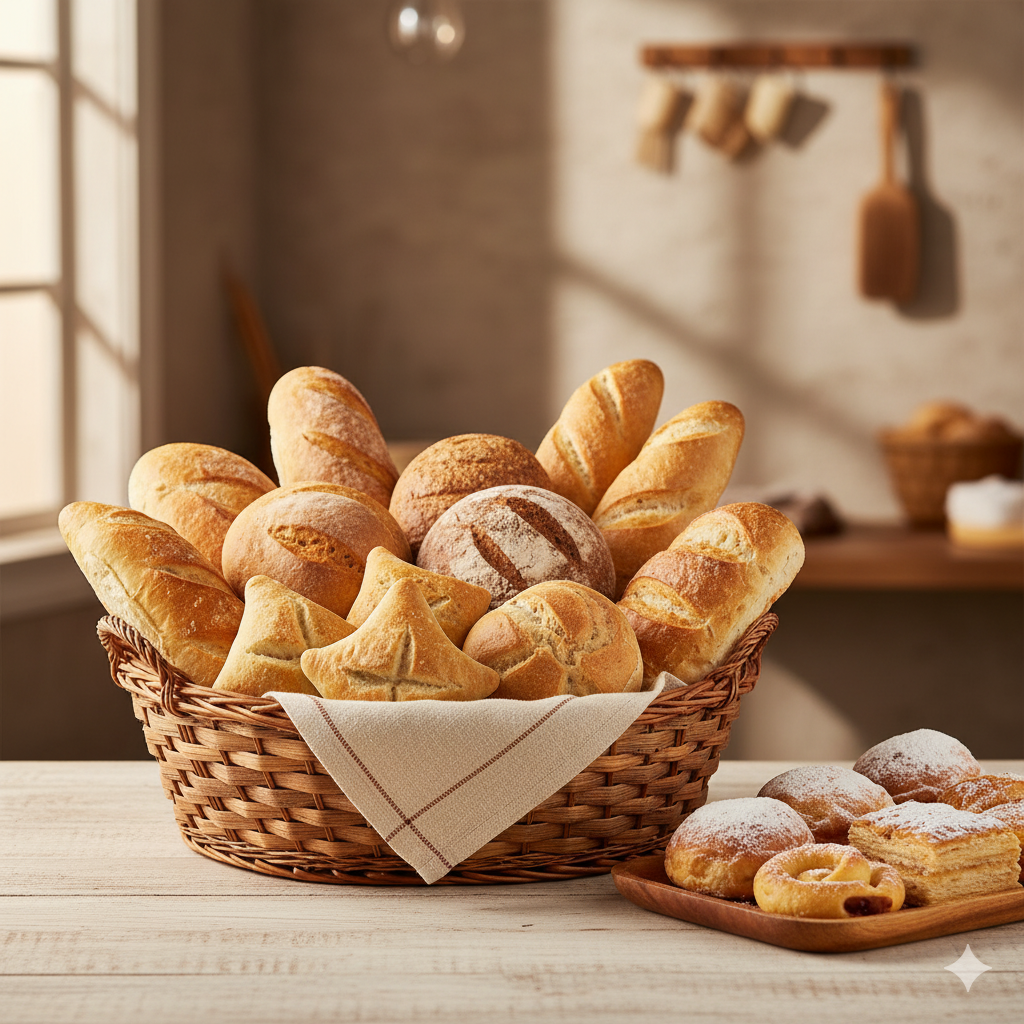 “Variedad de panes artesanales por mayor en Santiago – Panadería Blume”