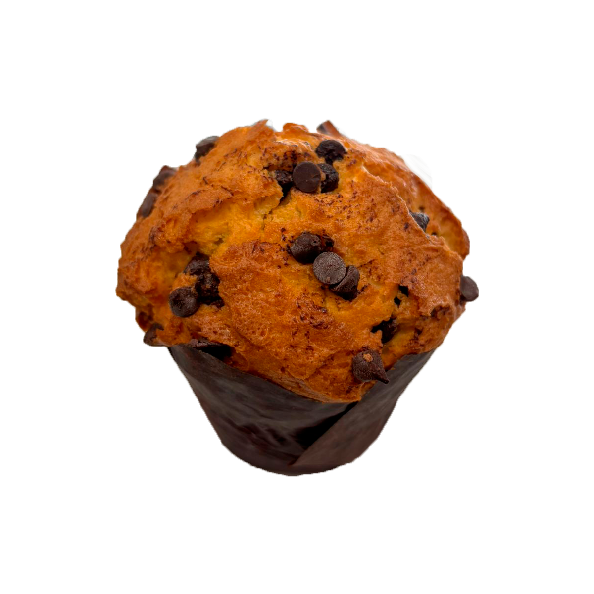 Muffins con chips de chocolate Panadería Blume